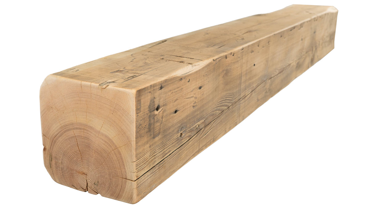 Reclaimed Wood Fireplace Mantel - Dakota Timber Co - Fireplace Mantels