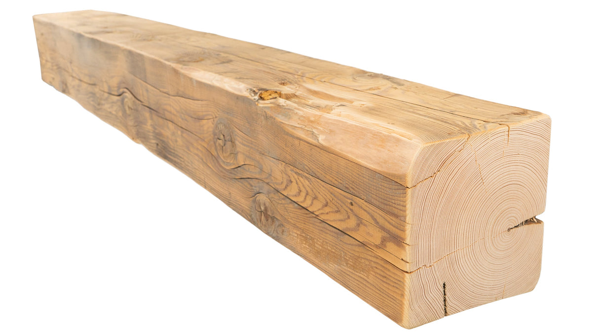 Reclaimed Wood Fireplace Mantel - Dakota Timber Co - Fireplace Mantels