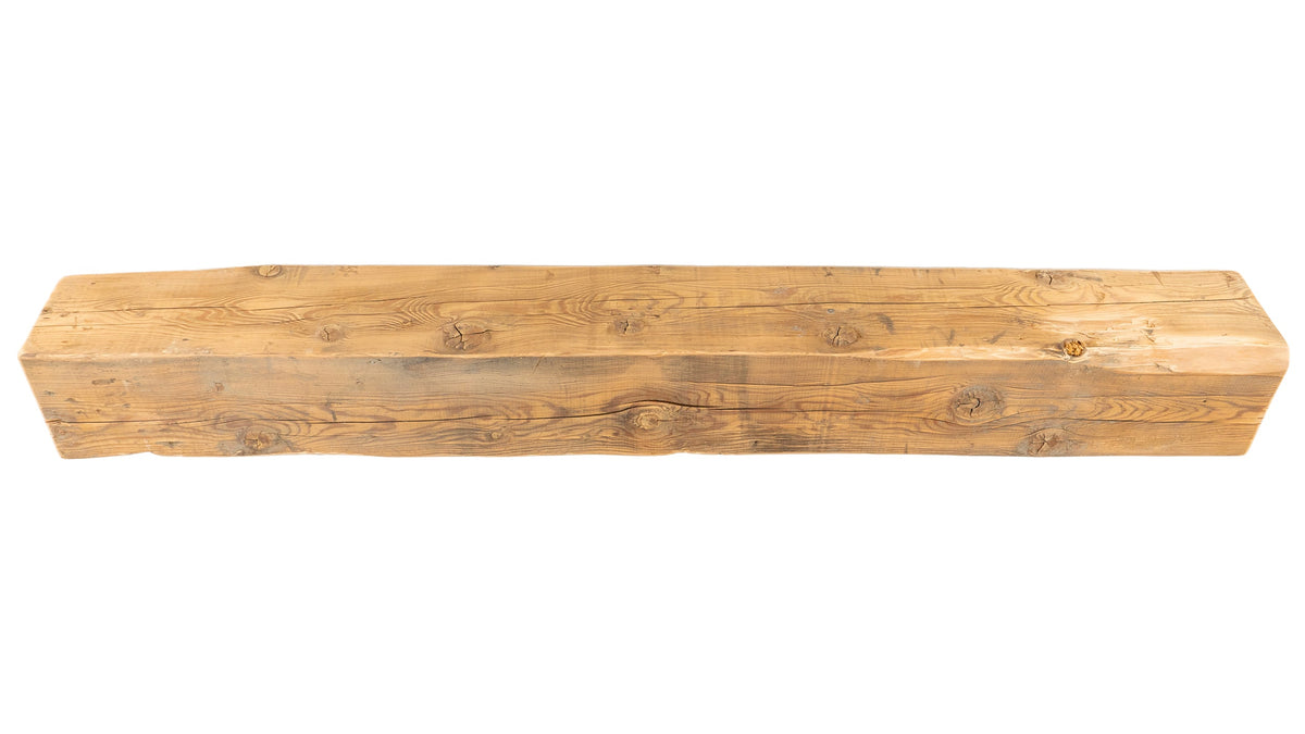 Reclaimed Wood Fireplace Mantel - Dakota Timber Co - Fireplace Mantels