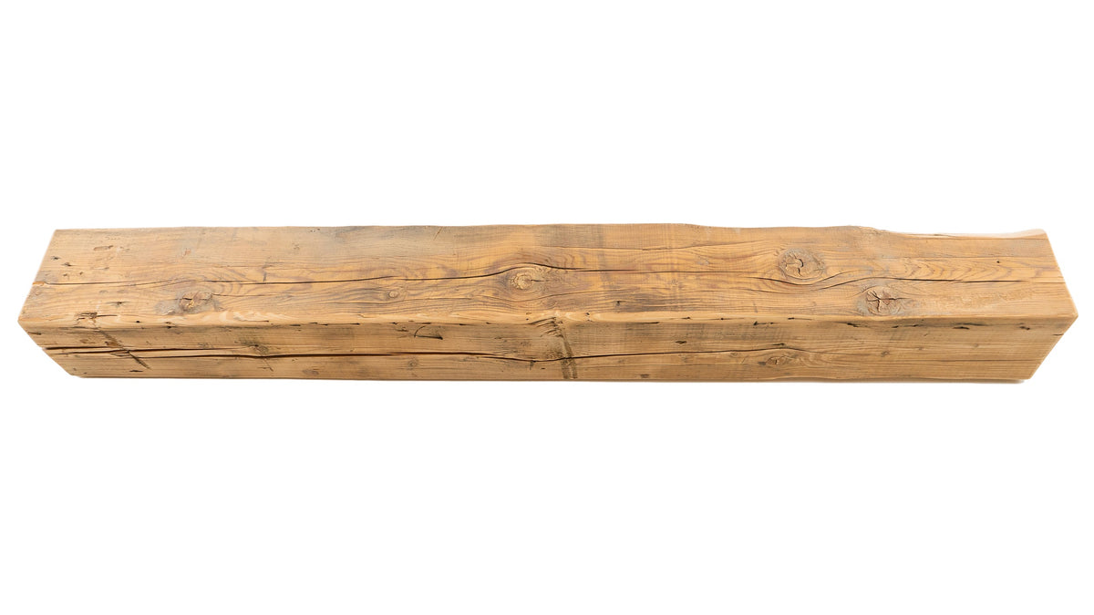 Reclaimed Wood Fireplace Mantel - Dakota Timber Co - Fireplace Mantels