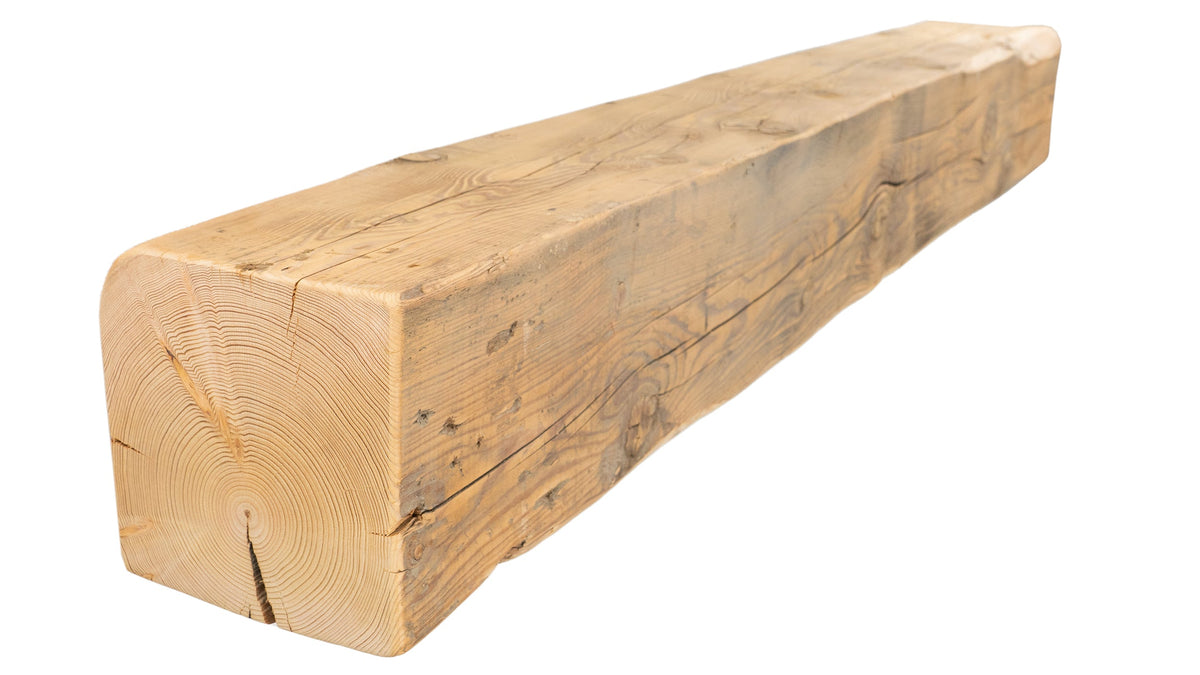Reclaimed Wood Fireplace Mantel - Dakota Timber Co - Fireplace Mantels