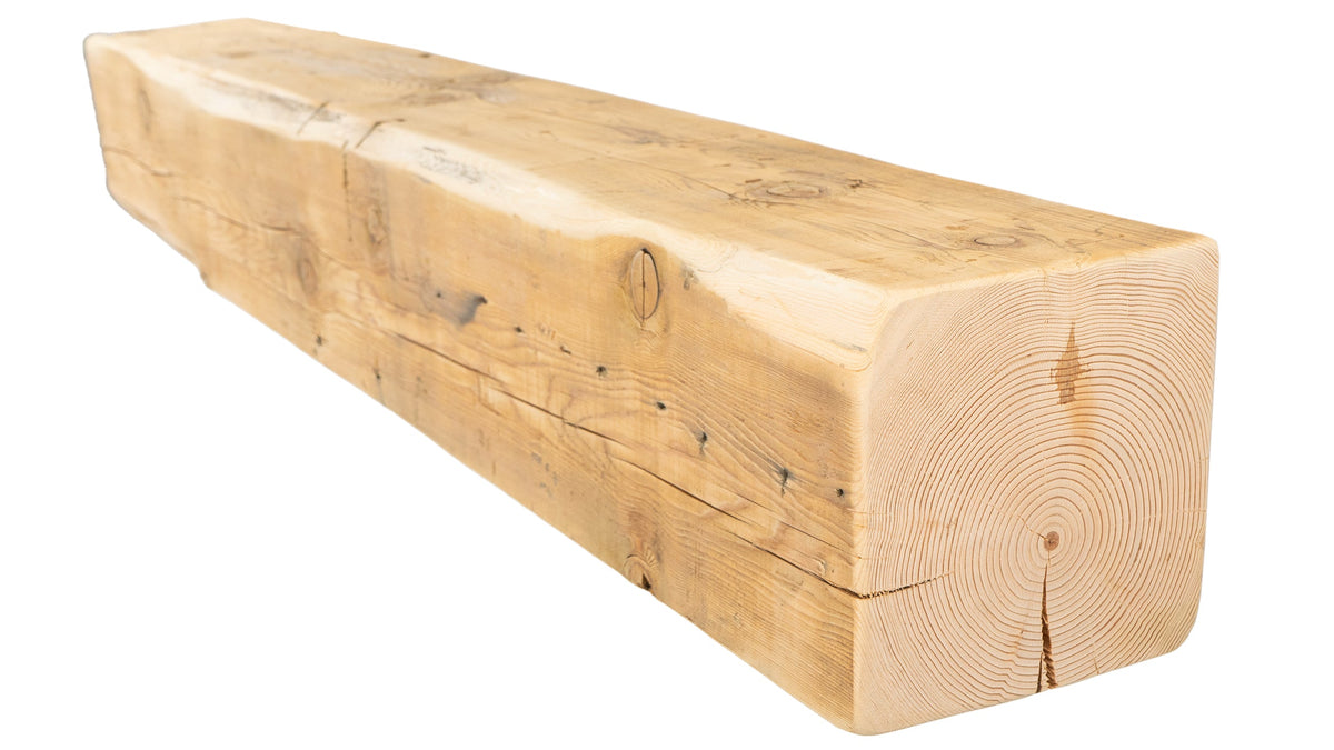 Reclaimed Wood Fireplace Mantel - Dakota Timber Co - Fireplace Mantels