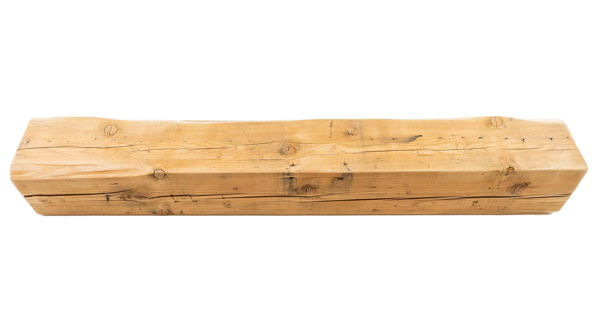 Reclaimed Wood Fireplace Mantel - Dakota Timber Co - Fireplace Mantels