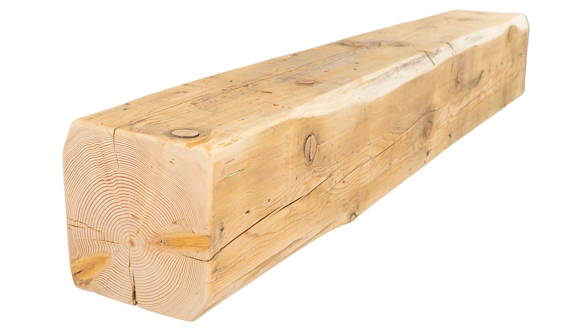 Reclaimed Wood Fireplace Mantel - Dakota Timber Co - Fireplace Mantels