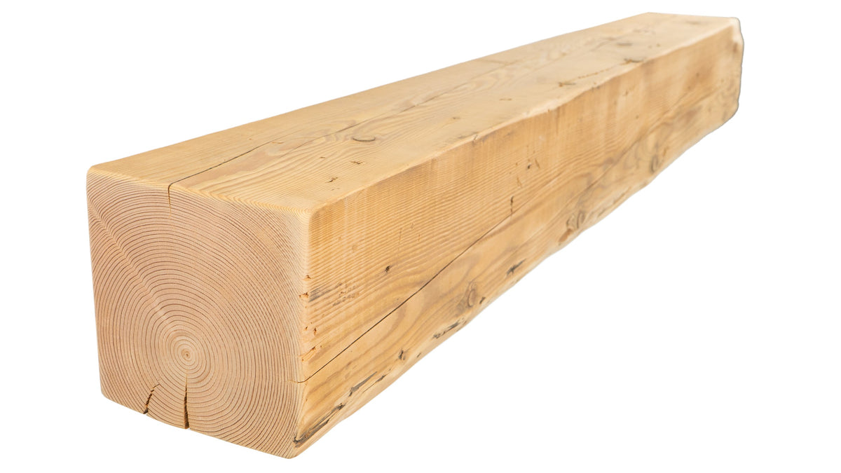 Reclaimed Wood Fireplace Mantel - Dakota Timber Co - Fireplace Mantels