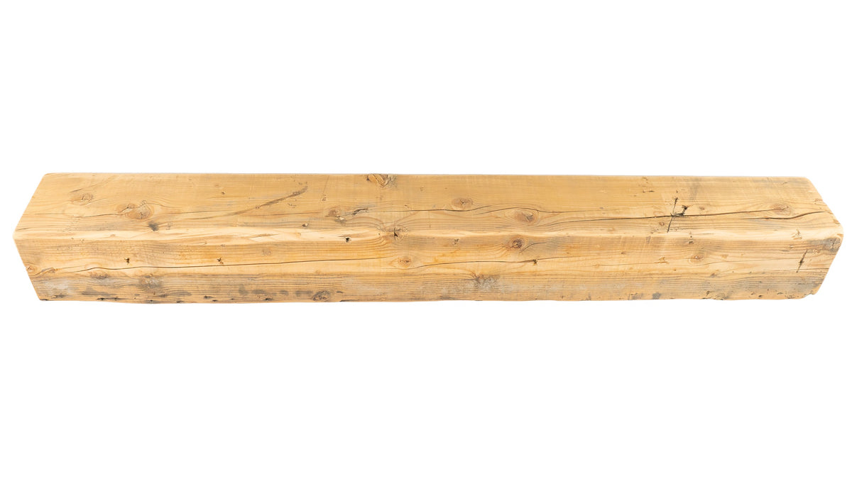 Reclaimed Wood Fireplace Mantel - Dakota Timber Co - Fireplace Mantels