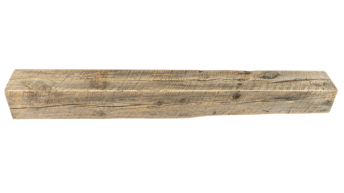 Reclaimed Wood Fireplace Mantel - Dakota Timber Co - Fireplace Mantels