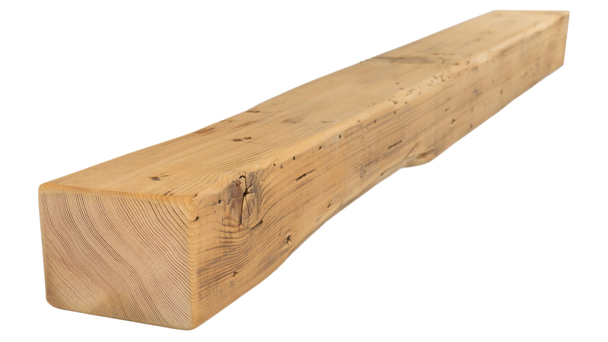 Reclaimed Wood Fireplace Mantel - Dakota Timber Co - Fireplace Mantels