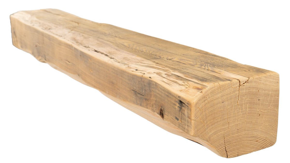 Reclaimed Wood Fireplace Mantel - Dakota Timber Co - Fireplace Mantels