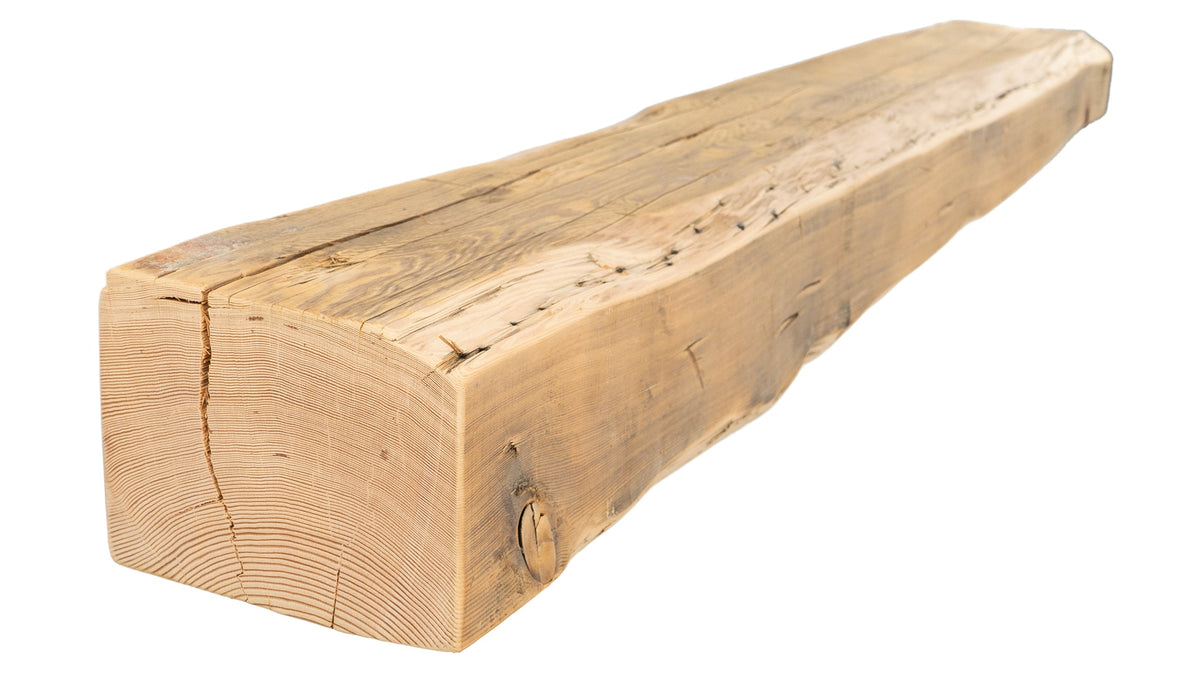 Reclaimed Wood Fireplace Mantel - Dakota Timber Co - Fireplace Mantels