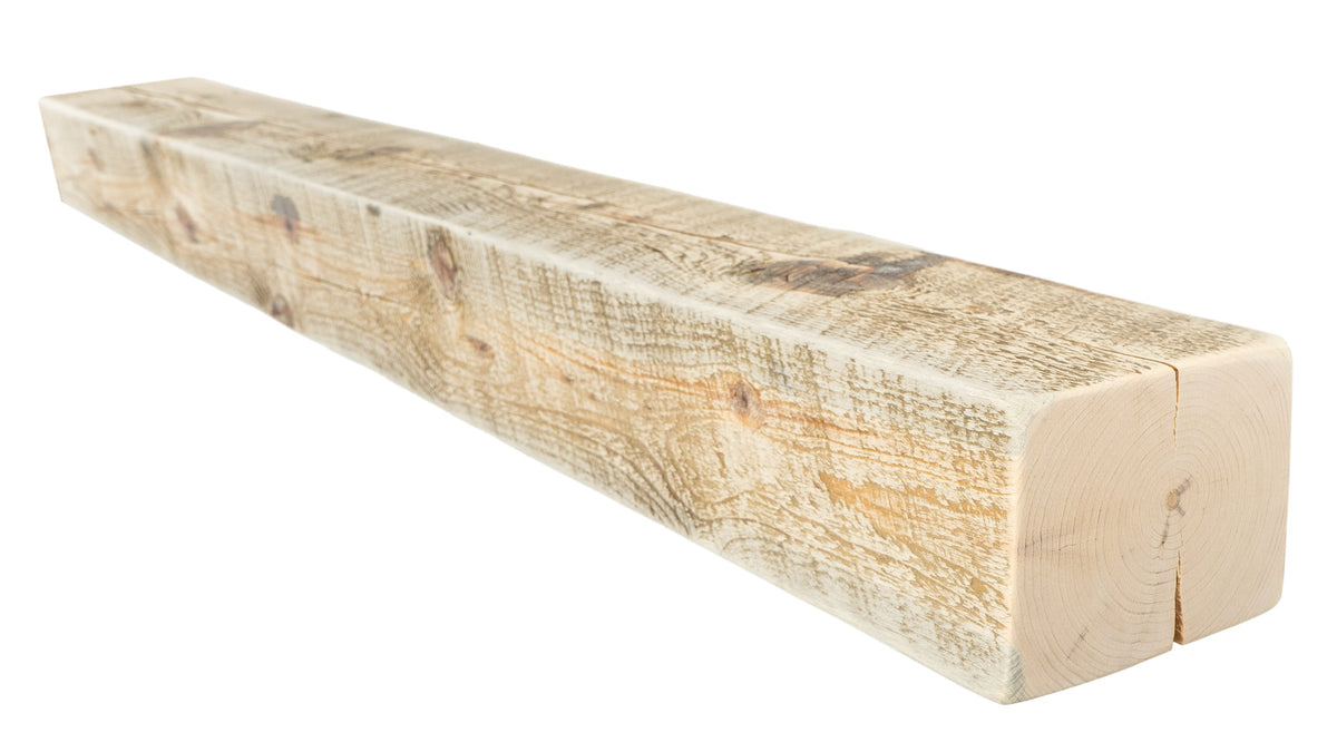 Reclaimed Wood Fireplace Mantel - Dakota Timber Co - Fireplace Mantels