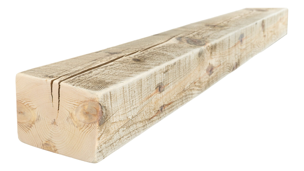 Reclaimed Wood Fireplace Mantel - Dakota Timber Co - Fireplace Mantels