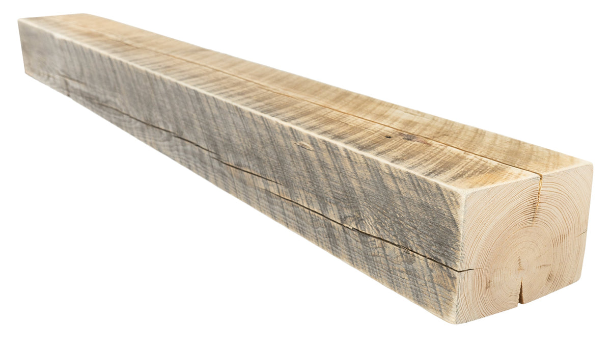 Reclaimed Wood Fireplace Mantel - Dakota Timber Co - Fireplace Mantels