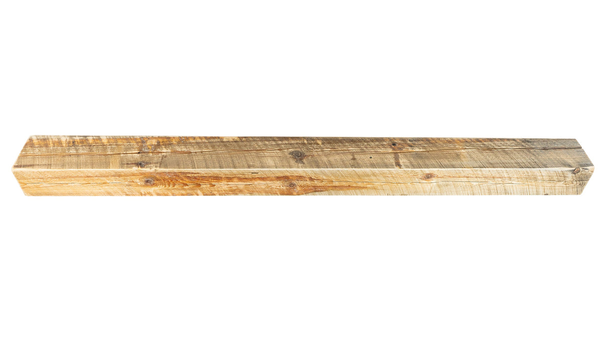 Reclaimed Wood Fireplace Mantel - Dakota Timber Co - Fireplace Mantels