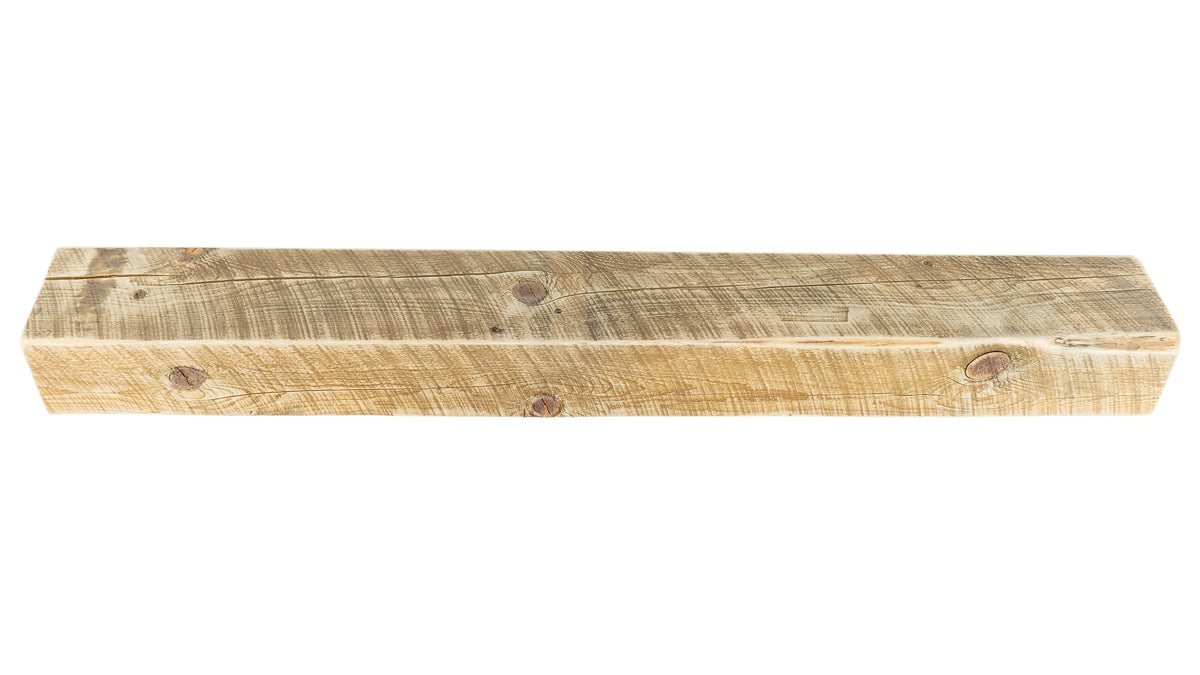 Reclaimed Wood Fireplace Mantel - Dakota Timber Co - Fireplace Mantels