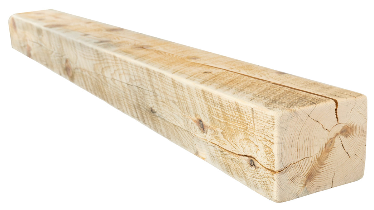 Reclaimed Wood Fireplace Mantel - Dakota Timber Co - Fireplace Mantels