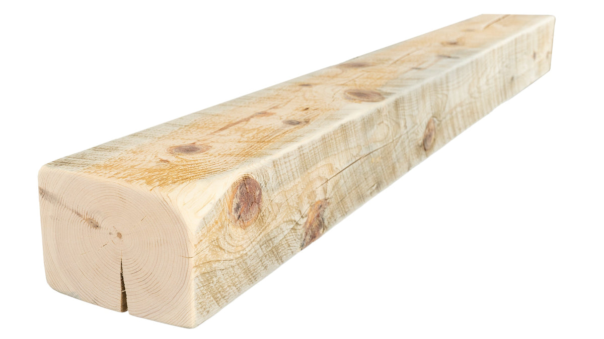 Reclaimed Wood Fireplace Mantel - Dakota Timber Co - Fireplace Mantels