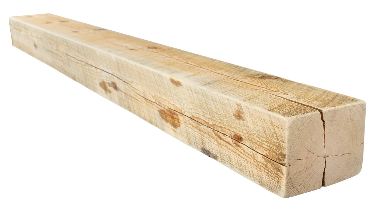 Reclaimed Wood Fireplace Mantel - Dakota Timber Co - Fireplace Mantels