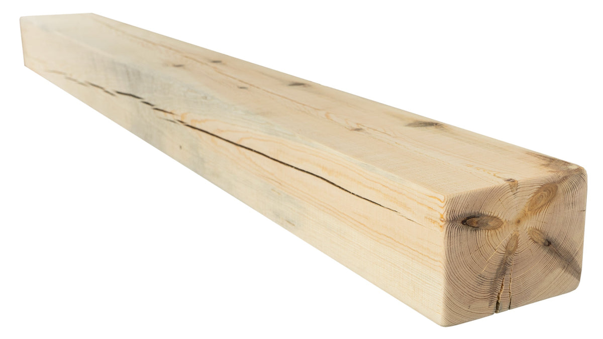 Reclaimed Wood Fireplace Mantel - Dakota Timber Co - Fireplace Mantels