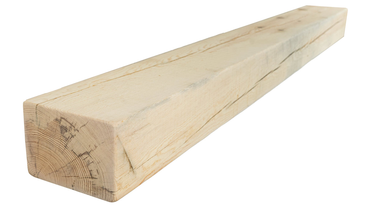 Reclaimed Wood Fireplace Mantel - Dakota Timber Co - Fireplace Mantels