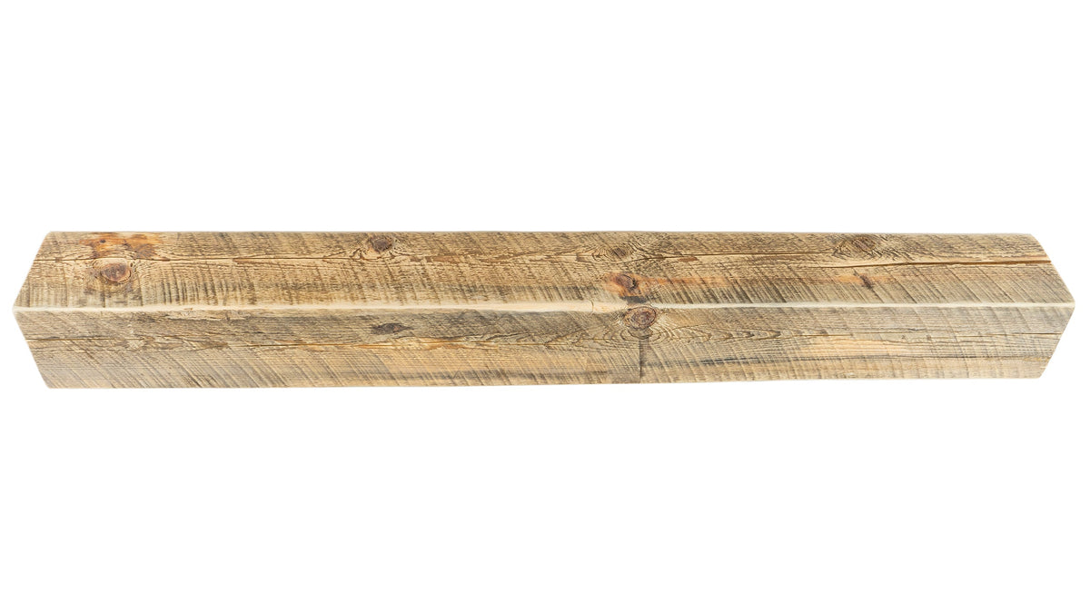 Reclaimed Wood Fireplace Mantel - Dakota Timber Co - Fireplace Mantels
