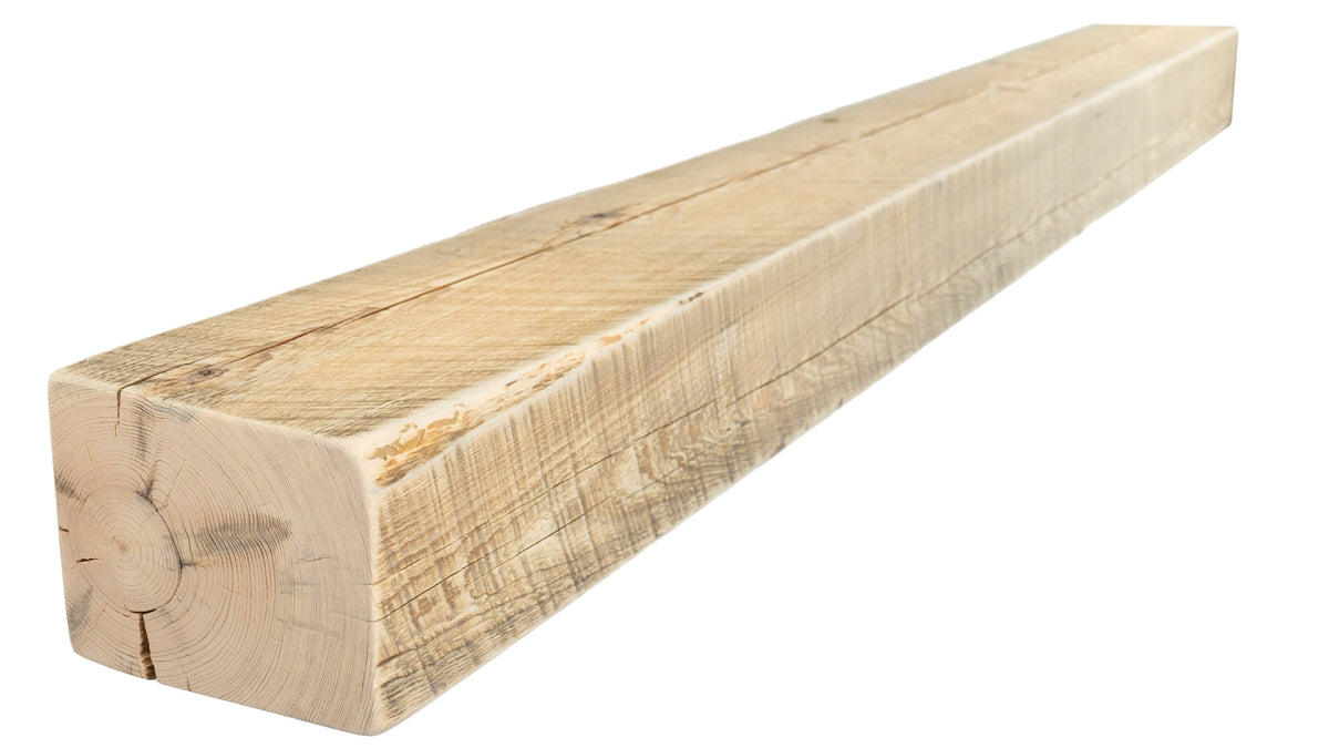 Reclaimed Wood Fireplace Mantel - Dakota Timber Co - Fireplace Mantels