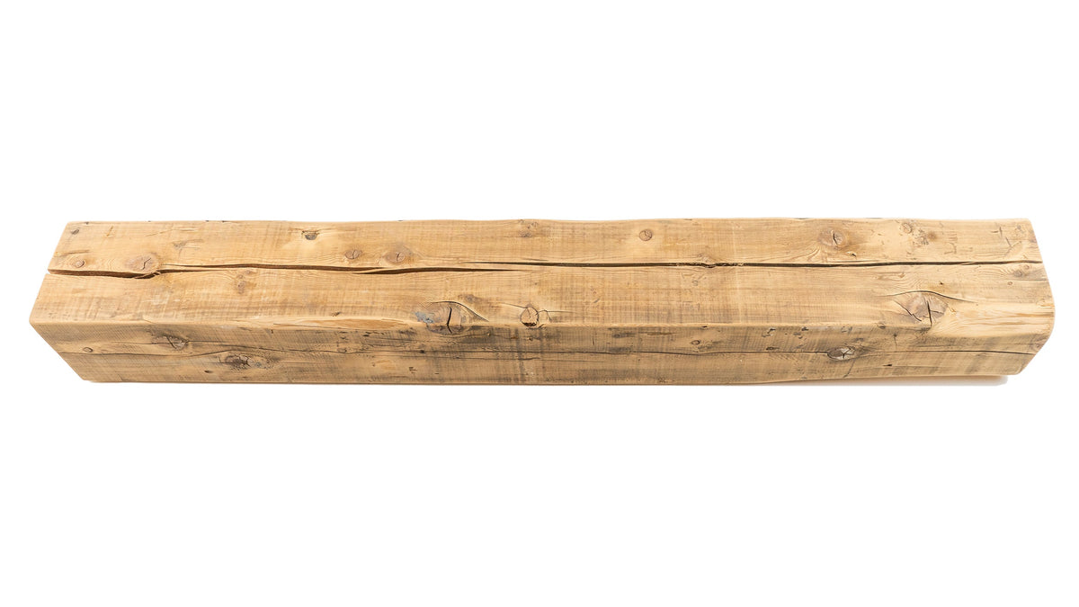 Reclaimed Wood Fireplace Mantel - Dakota Timber Co - Fireplace Mantels