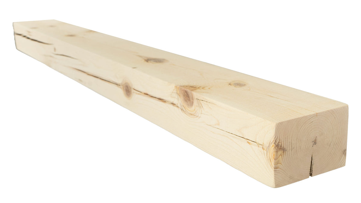 Reclaimed Wood Fireplace Mantel - Dakota Timber Co - Fireplace Mantels