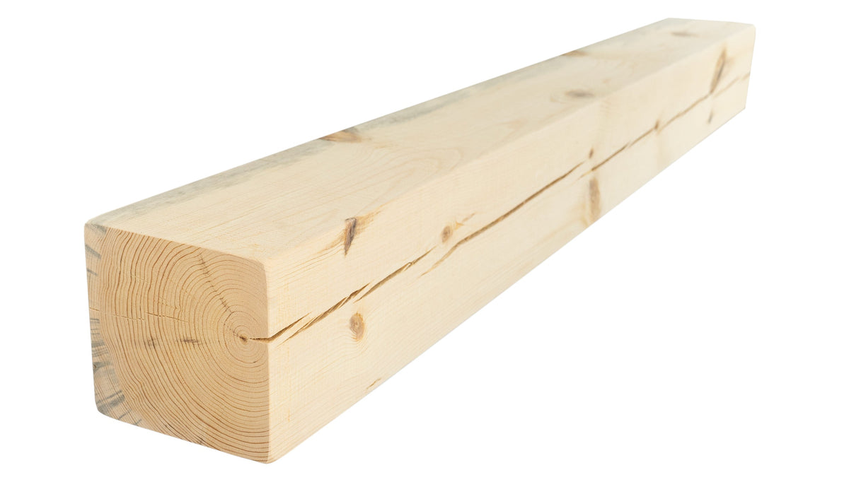 Reclaimed Wood Fireplace Mantel - Dakota Timber Co - Fireplace Mantels