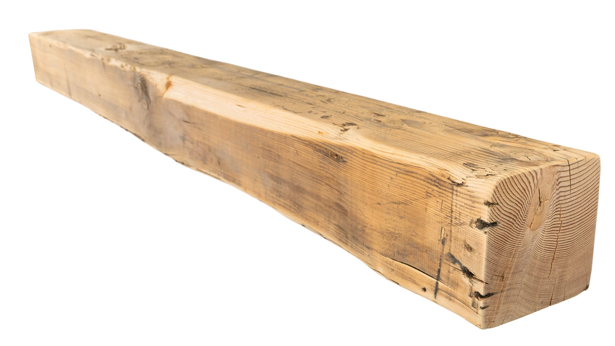 Reclaimed Wood Fireplace Mantel - Dakota Timber Co - Fireplace Mantels