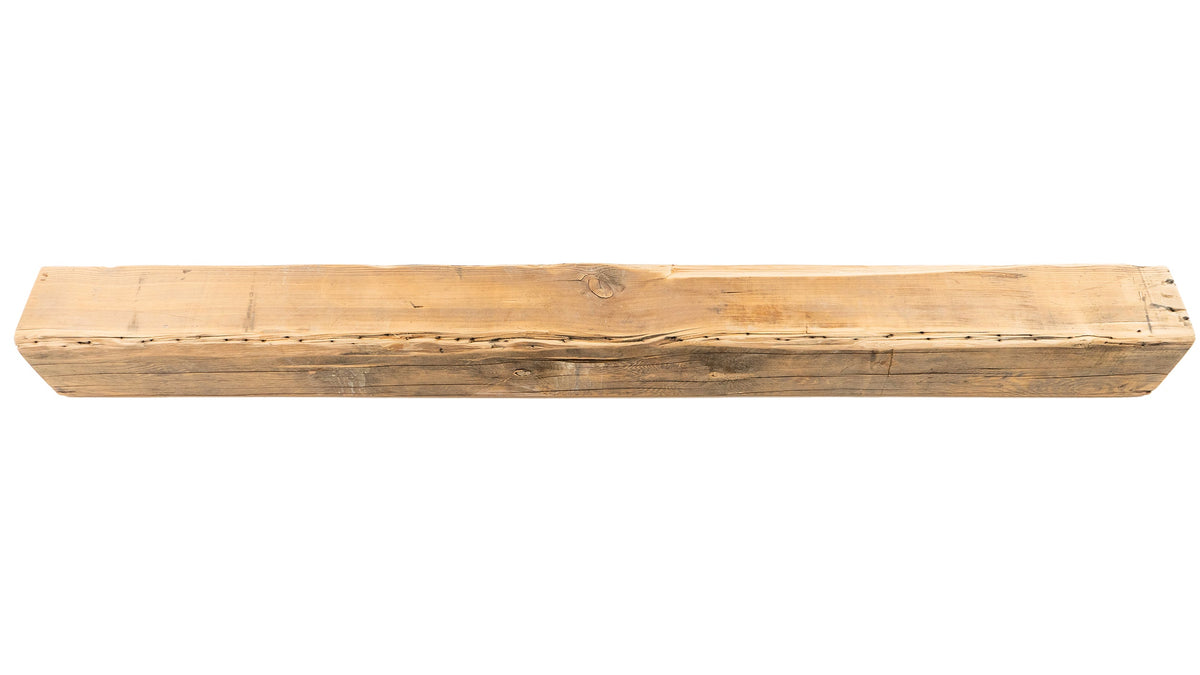 Reclaimed Wood Fireplace Mantel - Dakota Timber Co - Fireplace Mantels