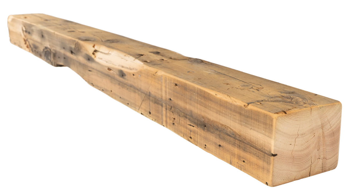 Reclaimed Wood Fireplace Mantel - Dakota Timber Co - Fireplace Mantels