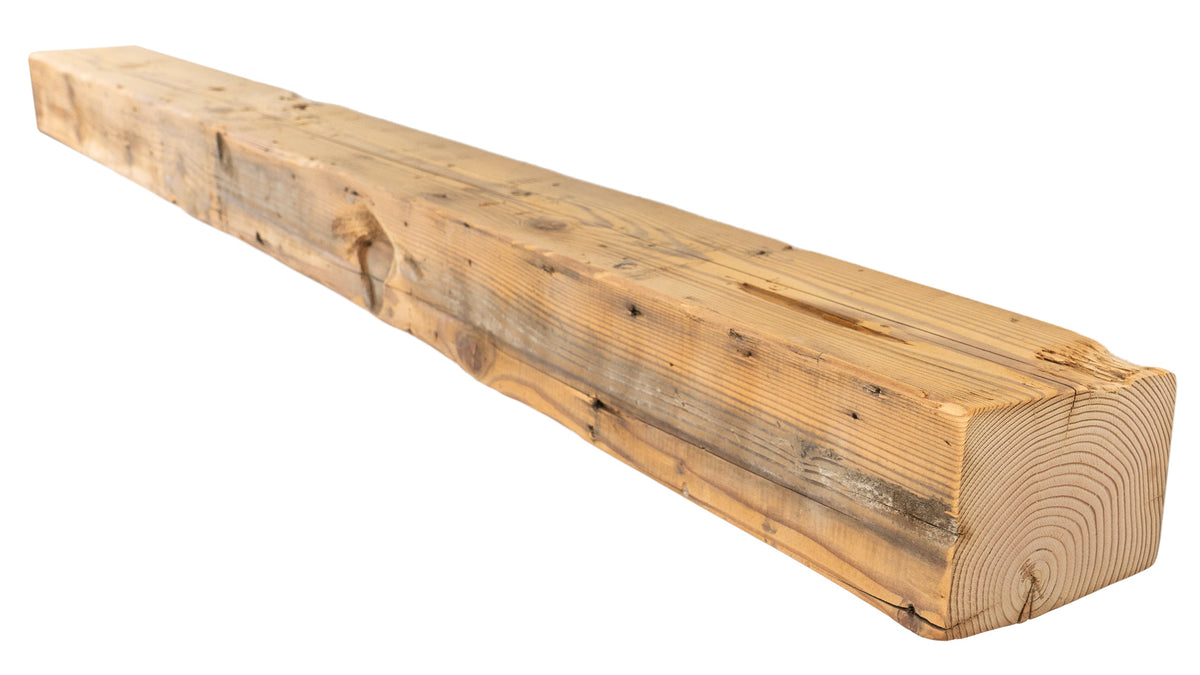 Reclaimed Wood Fireplace Mantel - Dakota Timber Co - Fireplace Mantels