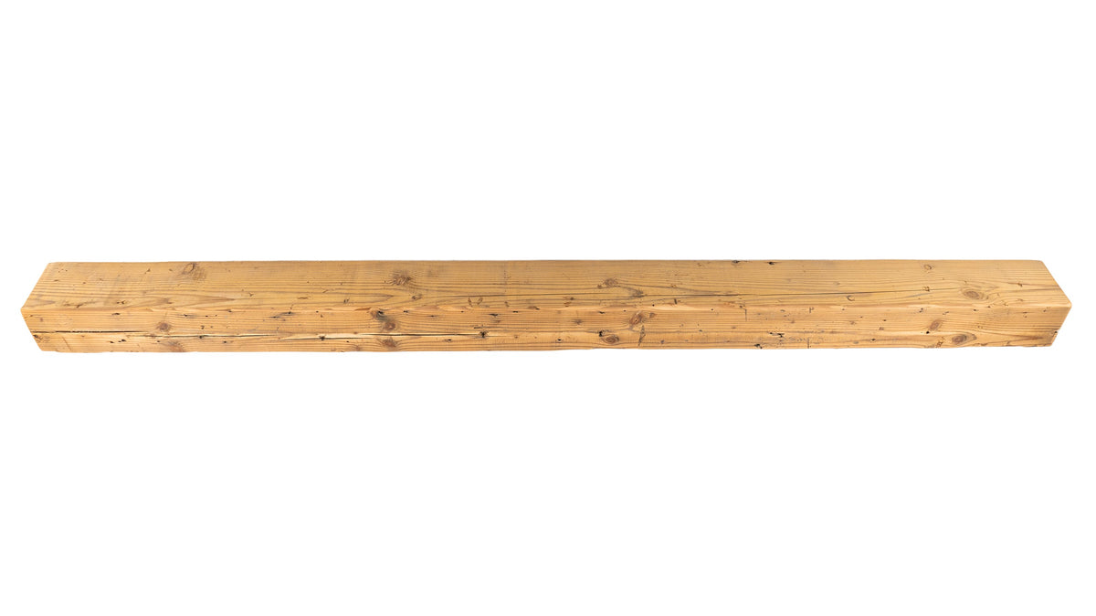 Reclaimed Wood Fireplace Mantel - Dakota Timber Co - Fireplace Mantels