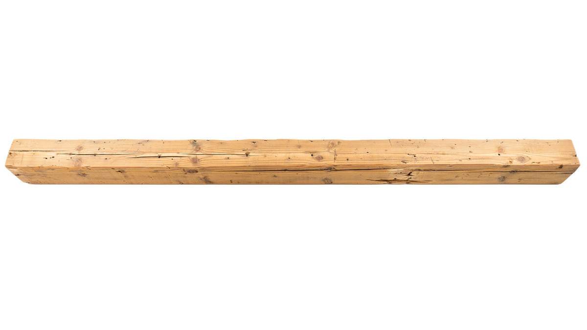 Reclaimed Wood Fireplace Mantel - Dakota Timber Co - Fireplace Mantels