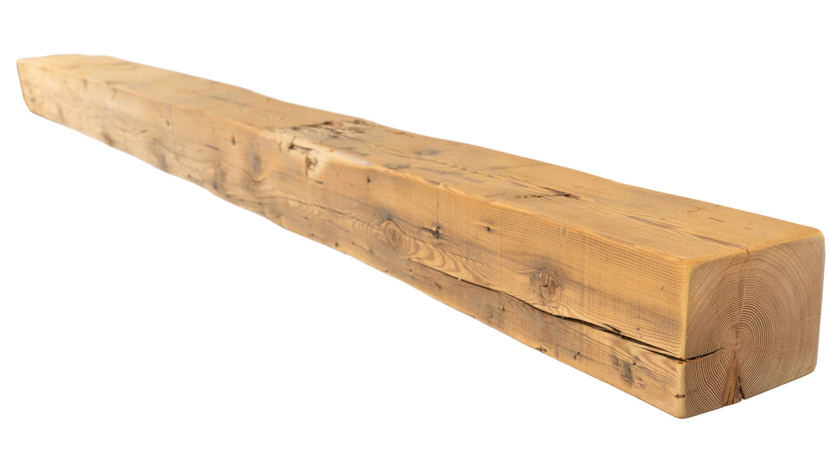Reclaimed Wood Fireplace Mantel - Dakota Timber Co - Fireplace Mantels