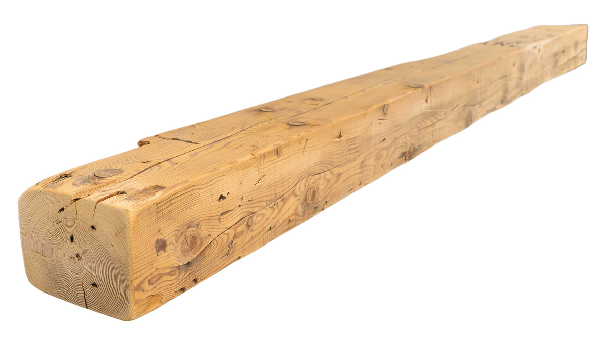Reclaimed Wood Fireplace Mantel - Dakota Timber Co - Fireplace Mantels