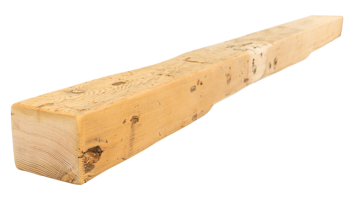 Reclaimed Wood Fireplace Mantel - Dakota Timber Co - Fireplace Mantels