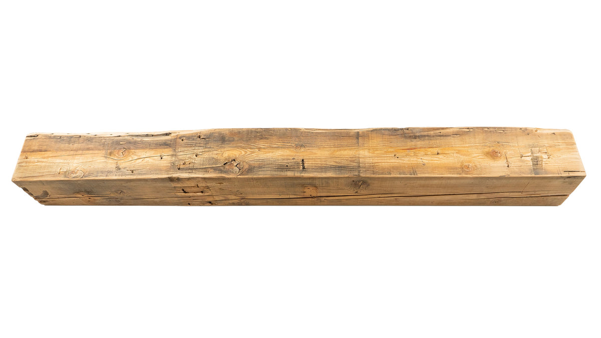 Reclaimed Wood Fireplace Mantel - Dakota Timber Co - Fireplace Mantels