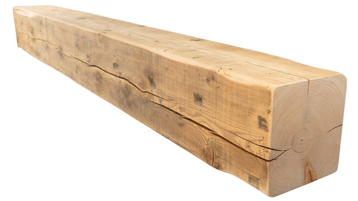 Reclaimed Wood Fireplace Mantel - Dakota Timber Co - Fireplace Mantels