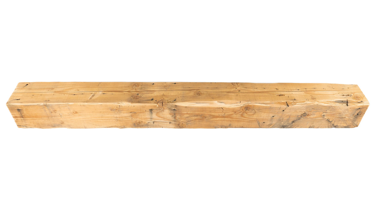 Reclaimed Wood Fireplace Mantel - Dakota Timber Co - Fireplace Mantels