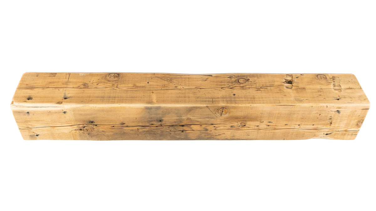 Reclaimed Wood Fireplace Mantel - Dakota Timber Co - Fireplace Mantels