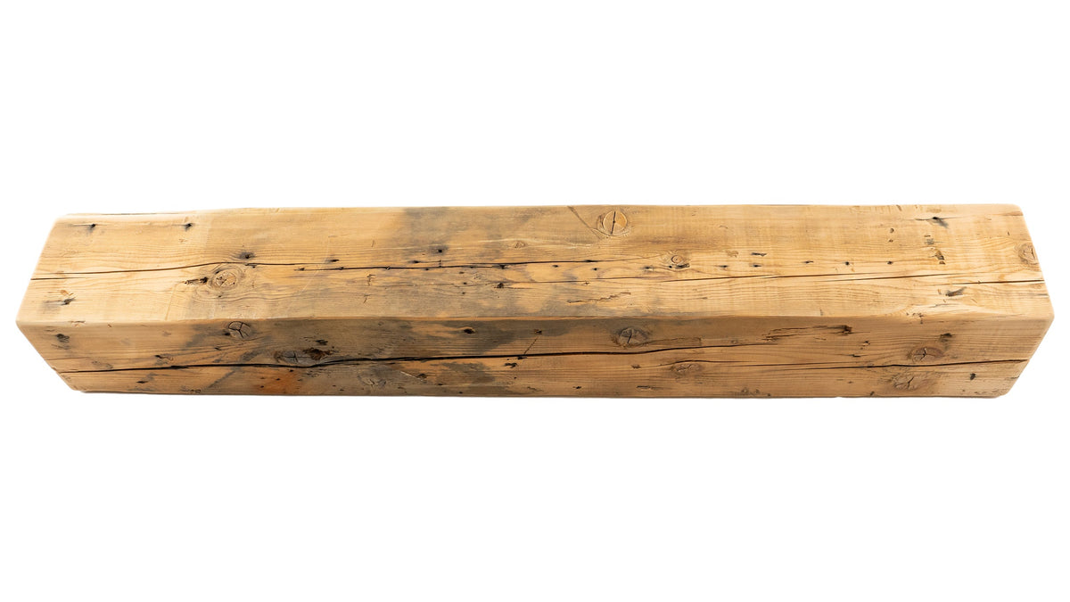 Reclaimed Wood Fireplace Mantel - Dakota Timber Co - Fireplace Mantels