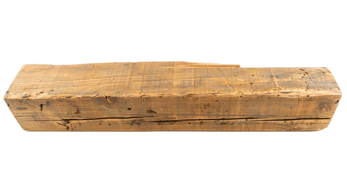 Reclaimed Wood Fireplace Mantel - Dakota Timber Co - Fireplace Mantels