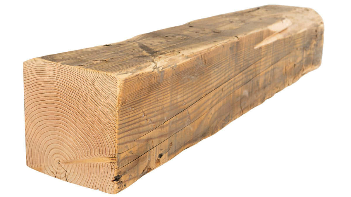 Reclaimed Wood Fireplace Mantel - Dakota Timber Co - Fireplace Mantels