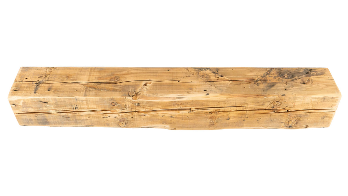 Reclaimed Wood Fireplace Mantel - Dakota Timber Co - Fireplace Mantels