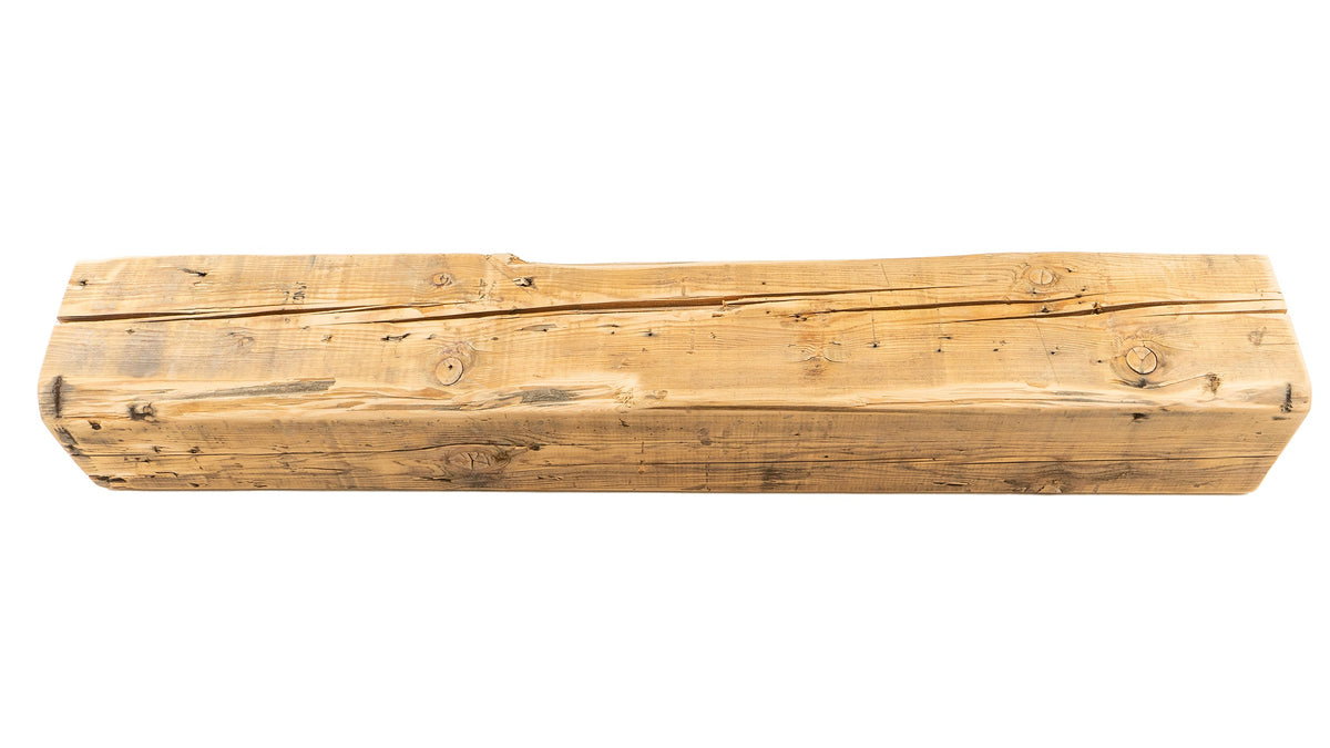 Reclaimed Wood Fireplace Mantel - Dakota Timber Co - Fireplace Mantels