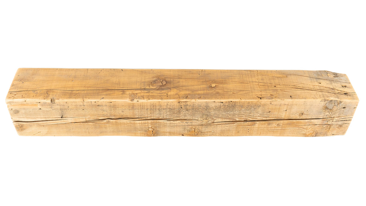 Reclaimed Wood Fireplace Mantel - Dakota Timber Co - Fireplace Mantels