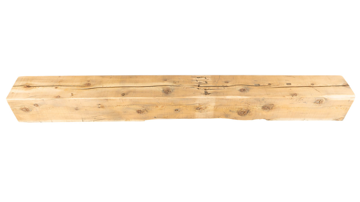Reclaimed Wood Fireplace Mantel - Dakota Timber Co - Fireplace Mantels