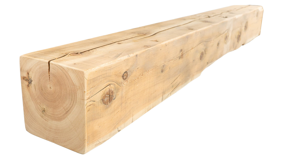 Reclaimed Wood Fireplace Mantel - Dakota Timber Co - Fireplace Mantels